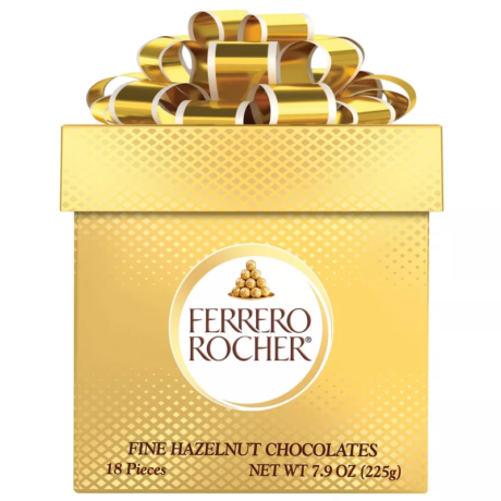 【Flash Sale】Ferrero Rocher Christmas Chocolate Gift Cube - 7.9oz